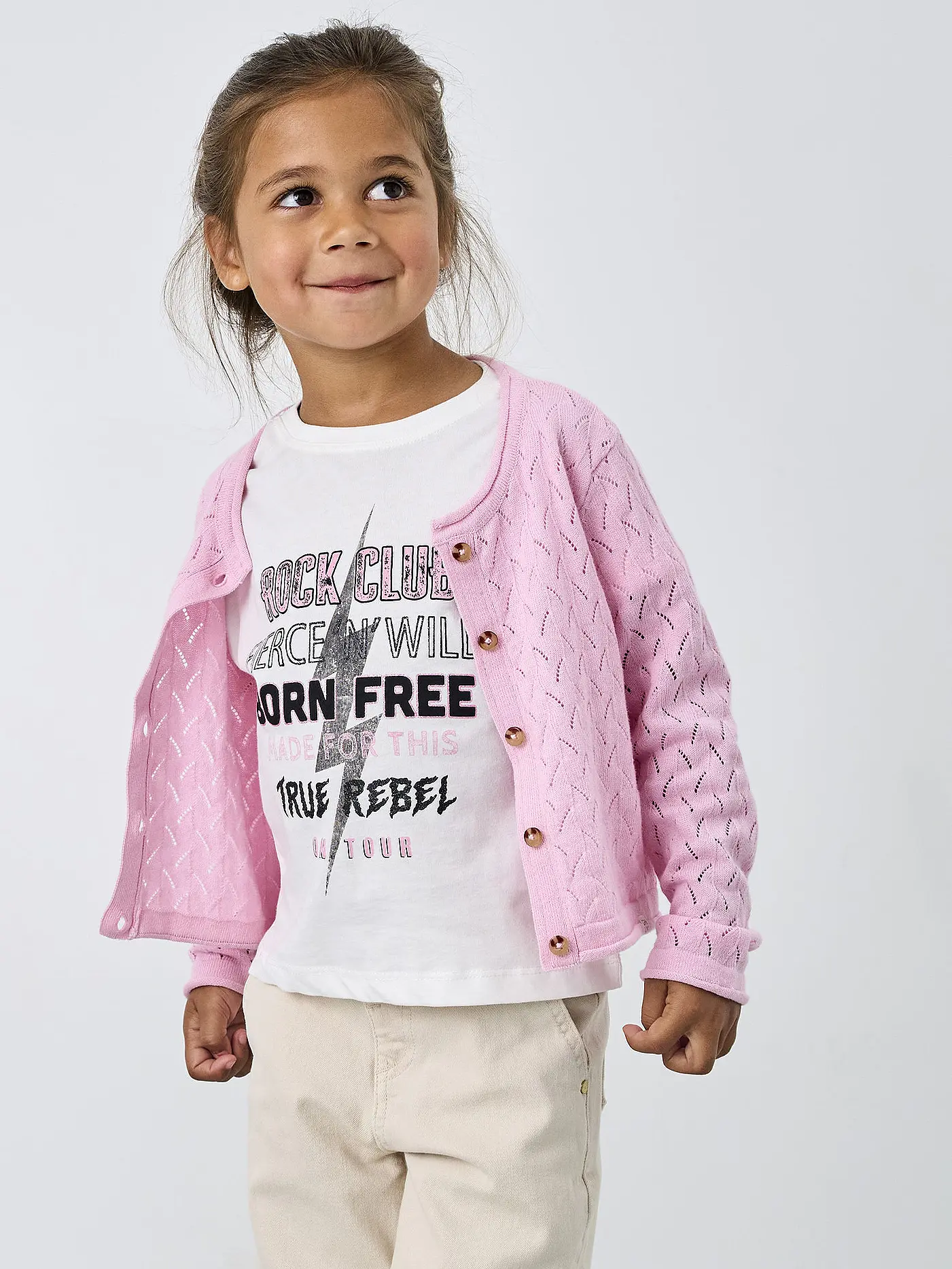 ONLY | Mädchen Strickjacke KMGMEGAN LIFE | 